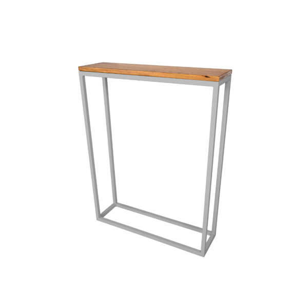 Konsolentisch Linea Wood | Weißes Aluminium – Bild 2