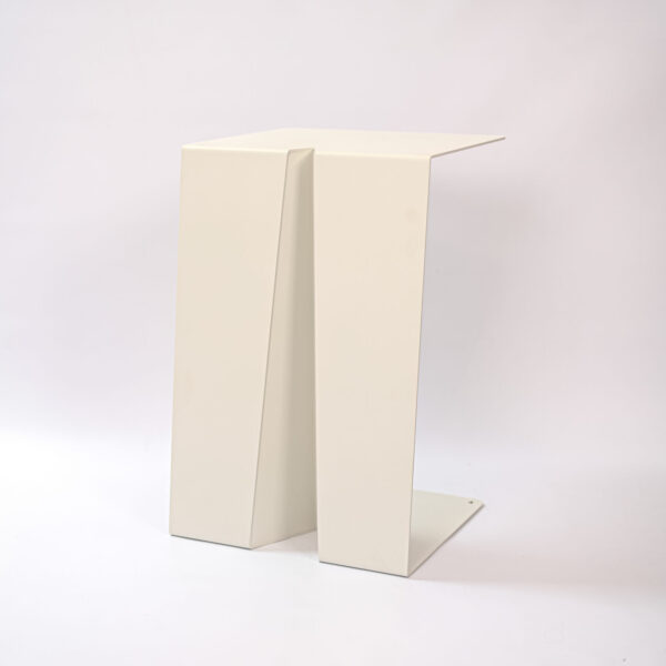 Side table Cubo | Grey White - Image 3