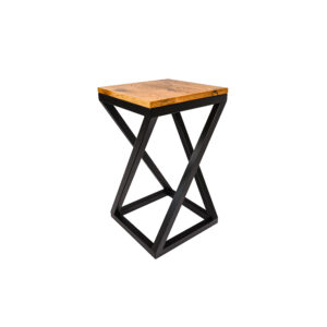 Tabouret Twist | noir de jais