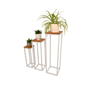Plant stands Testis Wood | Grey White