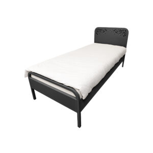 Single Bed Triora | Jet Black