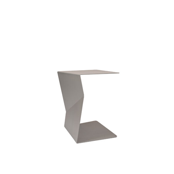Table d'appoint Zetta | Blanc Gris – Image 2